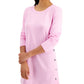 ID Ideology Women's Side Snap Tunic Pink