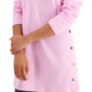 ID Ideology Women's Side Snap Tunic Pink
