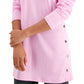 ID Ideology Women's Side Snap Tunic Pink