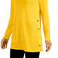 ID Ideology Women's Side Snap Tunic Yellow Size XX-Large