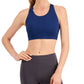 ID Ideology Women's Essentials Sweat Set Low Impact Sports Bra Blue Size X-Large