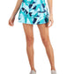 ID Ideology Women's Active Texture Flounce Skort Blue Size Large