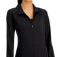 ID Ideology Women's Essentials Performance Zip Jacket Black Size 2X
