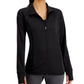 ID Ideology Women's Essentials Performance Zip Jacket Black Size 2X