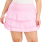ID Ideology Women's Ruffled Skort Pink Size 1X