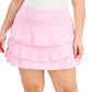 ID Ideology Women's Ruffled Skort Pink