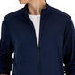 ID Ideology Men's Regular Fit Moisture Wicking Knit Jacket Blue Size XX-Large