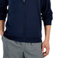 ID Ideology Men's Regular Fit Moisture Wicking Knit Jacket Blue Size XX-Large