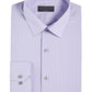 Alfani Men's Slim Fit Stripe Dress Shirt Purple Size XX-Large