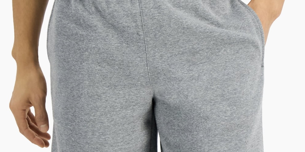 ID Ideology Men's Fleece Shorts Gray Size XXX-Large