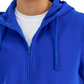 ID Ideology Men's Regular Fit Solid Full Zip Hoodie Blue Size Medium