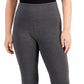 Style & Co Women's High Rise Basic Leggings Gray Size X-Large