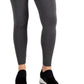 Style & Co Women's High Rise Basic Leggings Gray Size X-Large