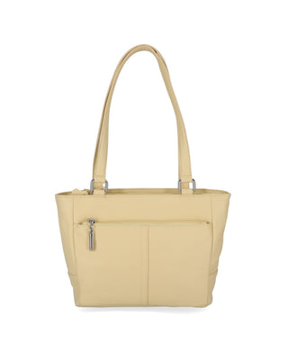 Giani Bernini Women's Nappa Classic Leather Tote Yellow Size Regular