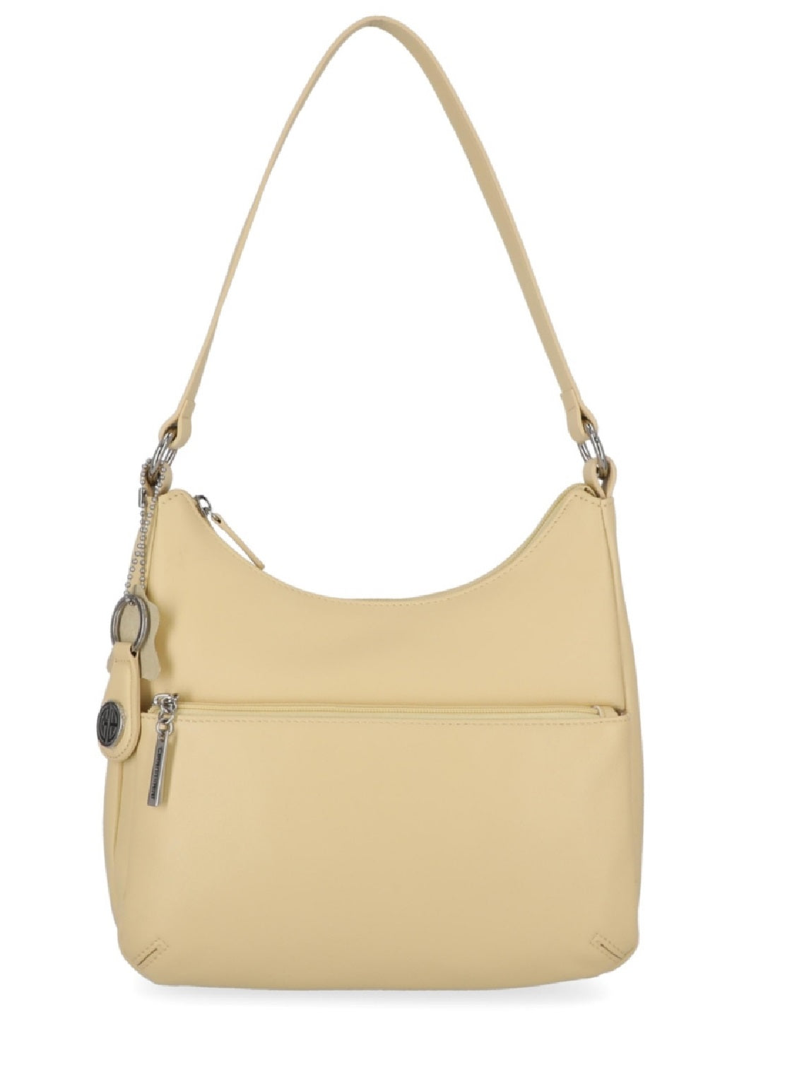 Giani Bernini Women's Nappa Leather Hobo Bag Yellow Size Regular