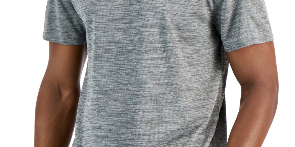 ID Ideology Men's Birdseye Training T-Shirt Gray Size XX-Large