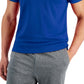 ID Ideology Men's Birdseye Training T Shirt Blue Size 44