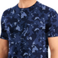 ID Ideology Men's Birdseye Printed Training T-Shirt Blue Size 3X