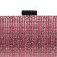 INC International Concepts Women's Ranndi Sparkle Clutch Pink Size Regular