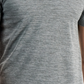 ID Ideology Men's Birdseye Mesh V Neck T-Shirt Gray Size XX-Large