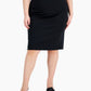 Alfani Women's Midi Skirt Black Size 2X