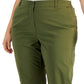 Karen Scott Women's Comfort Waist Capri Pants Green Size 18W