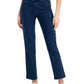 Karen Scott Women's Chambray Pull On Jeans Blue Size Large