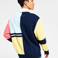 Sun + Stone Men's Rugby Sweatshirt Multi Size L