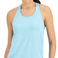 ID Ideology Women's Active Racerback Tank Top Blue Size Small