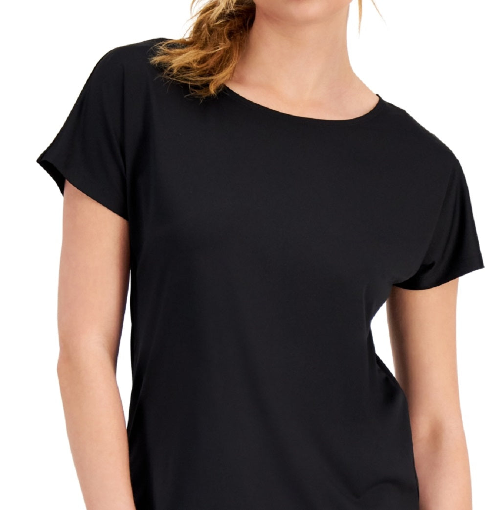 ID Ideology Women's Lightweight Techy T-Shirt Black Size Small