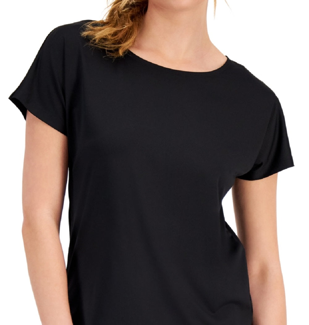 ID Ideology Women's Lightweight Techy T-Shirt Black Size Large