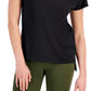 ID Ideology Women's Lightweight Techy T-Shirt Black Size Large