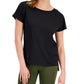 ID Ideology Women's Lightweight Techy T-Shirt Black Size Large