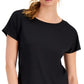 ID Ideology Women's Lightweight Techy T-Shirt Black Size X-Large