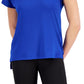 ID Ideology Women's Lightweight Techy T Shirt Blue