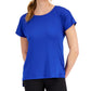 ID Ideology Women's Lightweight Techy T Shirt Blue
