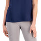ID Ideology Women's Lightweight Techy T-Shirt Blue Size Medium