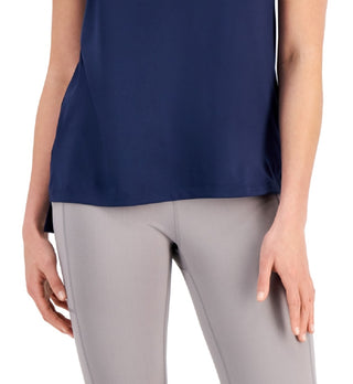 ID Ideology Women's Lightweight Techy T-Shirt Blue Size Medium