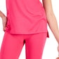 ID Ideology Women's Lightweight Techy T-Shirt Pink Size Large