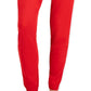 ID Ideology Women's Tricot Colorblocked Joggers Red Size Large