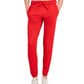 ID Ideology Women's Tricot Colorblocked Joggers Red Size Large