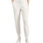 Style & Co Women's Ribbed Jogger Pants White Size Large