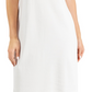 Karen Scott Women's Sweetheart Cut-Out Dress White Size Large