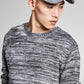 And Now This Men's Regular Fit Marled Brushed Sweater Gray Size XX-Large