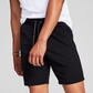 And Now This Men's Classic Fit French Terry Shorts Black Size X-Large