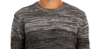 And Now This Men's Color Block Crewneck Sweater Gray Size Medium