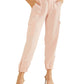 GUESS Women's Bowie Cargo Chino Pants Pink Size 28