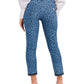 GUESS Women's Girly Animal Print Jeans Blue Size 26X29