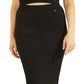 GUESS Women's Margot Ribbed Sweater Skirt Black Size X-Small