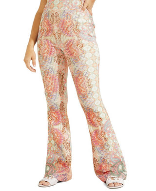 GUESS Women's Edith Pants Pink Size Medium